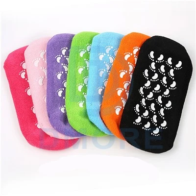 Meias de gel de silicone antiderrapantes